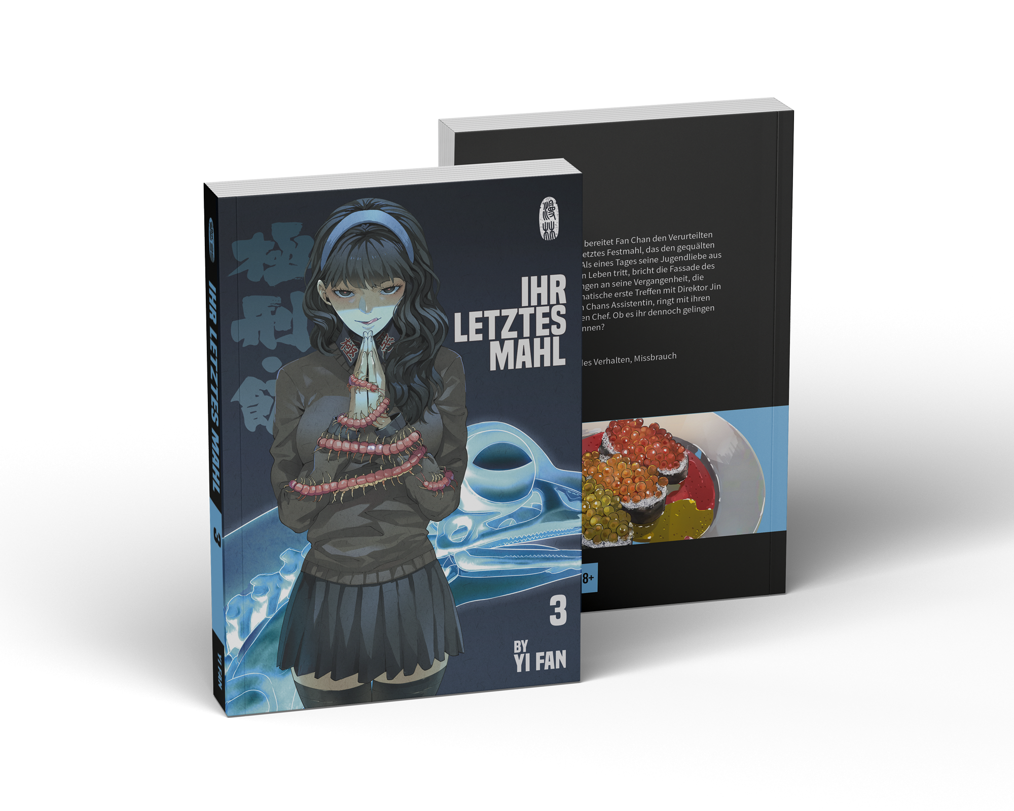 Manlin Ihr letztes Mahl Band 3 Manga Vollfarbe ab 18