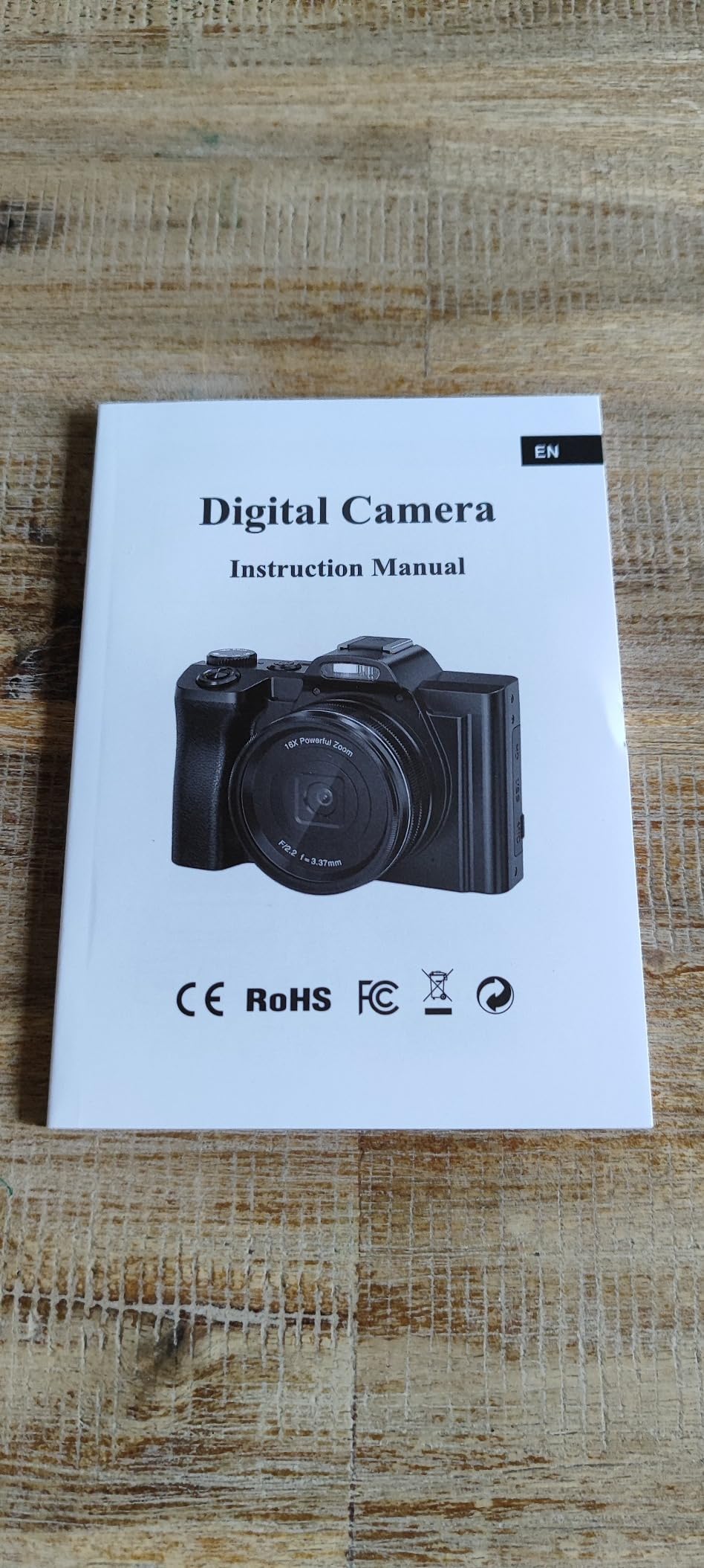Ixnaiqy Digital Camera Kompaktkamera 5K 48MP WLAN Filter