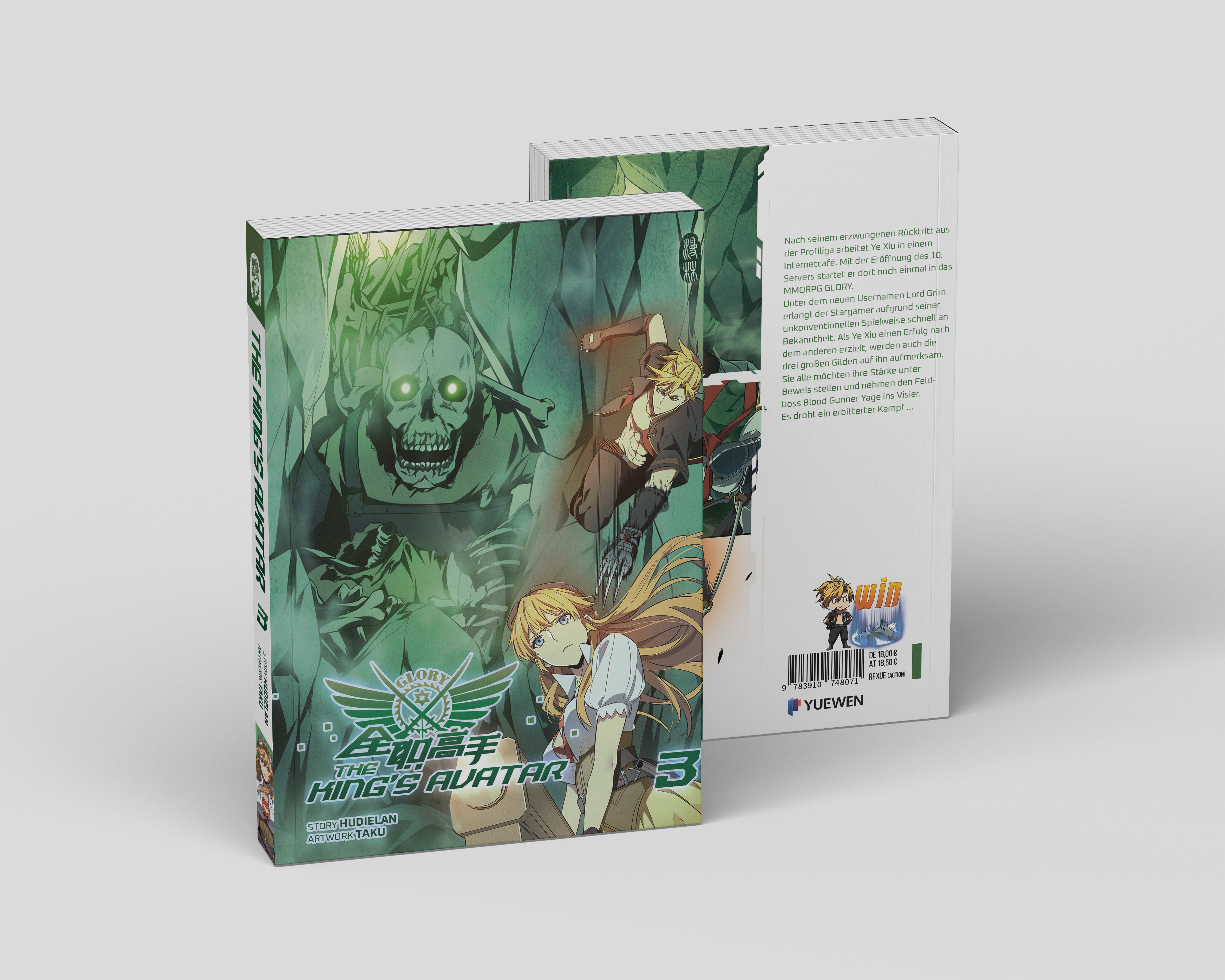 Manlin The King's Avatar Band 3 Manga Deutsch E-Sport
