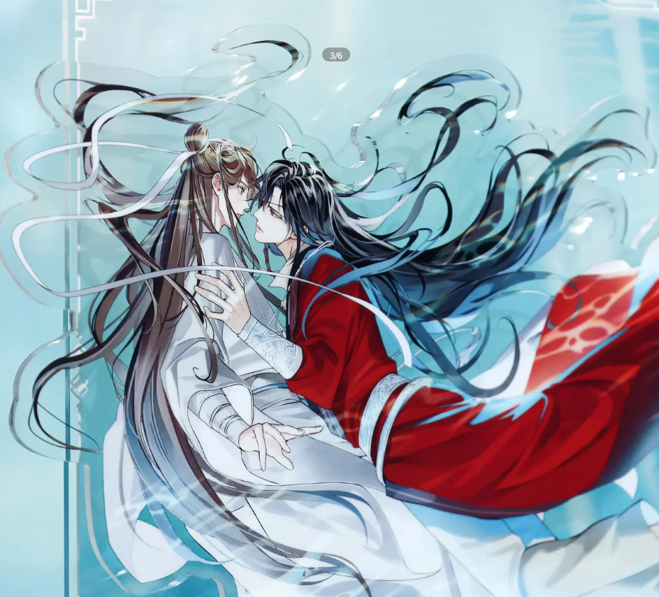Manlin Heaven Official's Blessing Doppel-Acrylstandee Wasser Acrylfigur