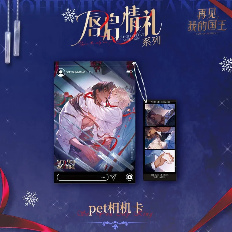 Manlin See You My King SNS Card mit Anhänger