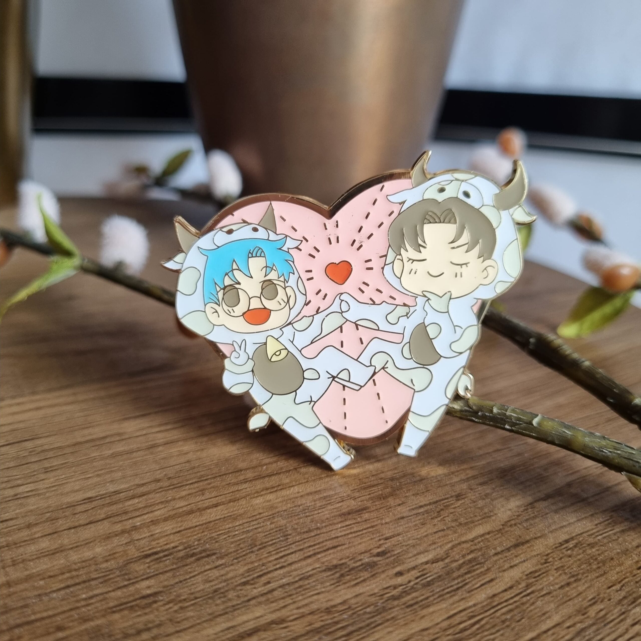 Manlin Starting From a Lie Couple Pin Anstecker Lin Hang Qiu Tian