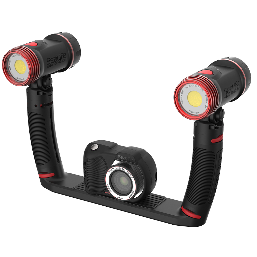 SeaLife Micro 3.0 Pro Duo 5000 Unterwasserkamera Set 4K 16MP