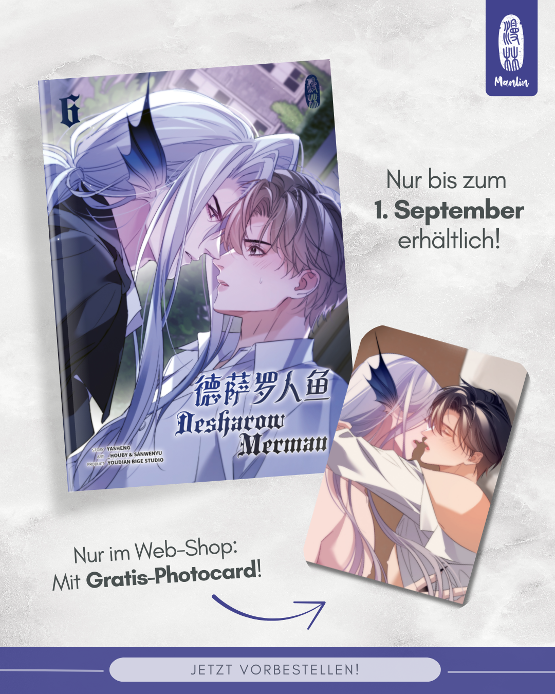 Manlin Desharow Merman Band 6 Manga