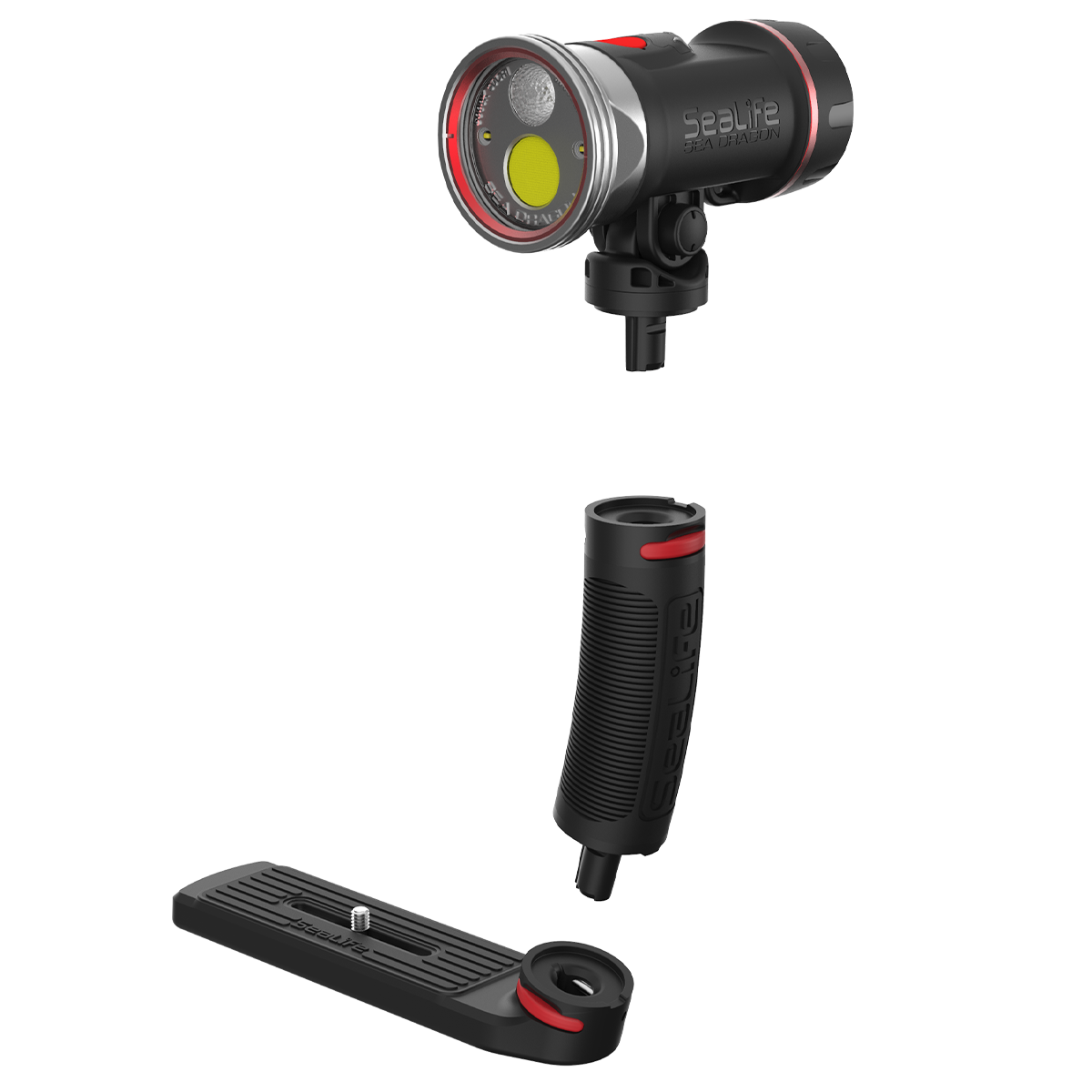 Sealife Sea Dragon Pro Dual Beam Tauchlampe 3000 Lumen Rotlicht