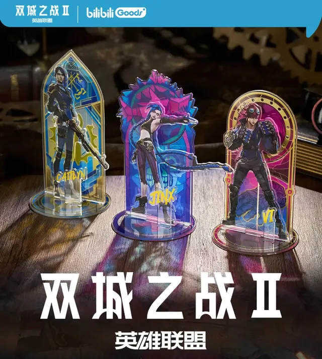 Manlin League of Legends: Arcane Acrylstandee Vi 17 cm