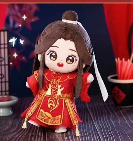 Manlin Heaven Official's Blessing Xie Lian Kostüm Brautkleid 20cm