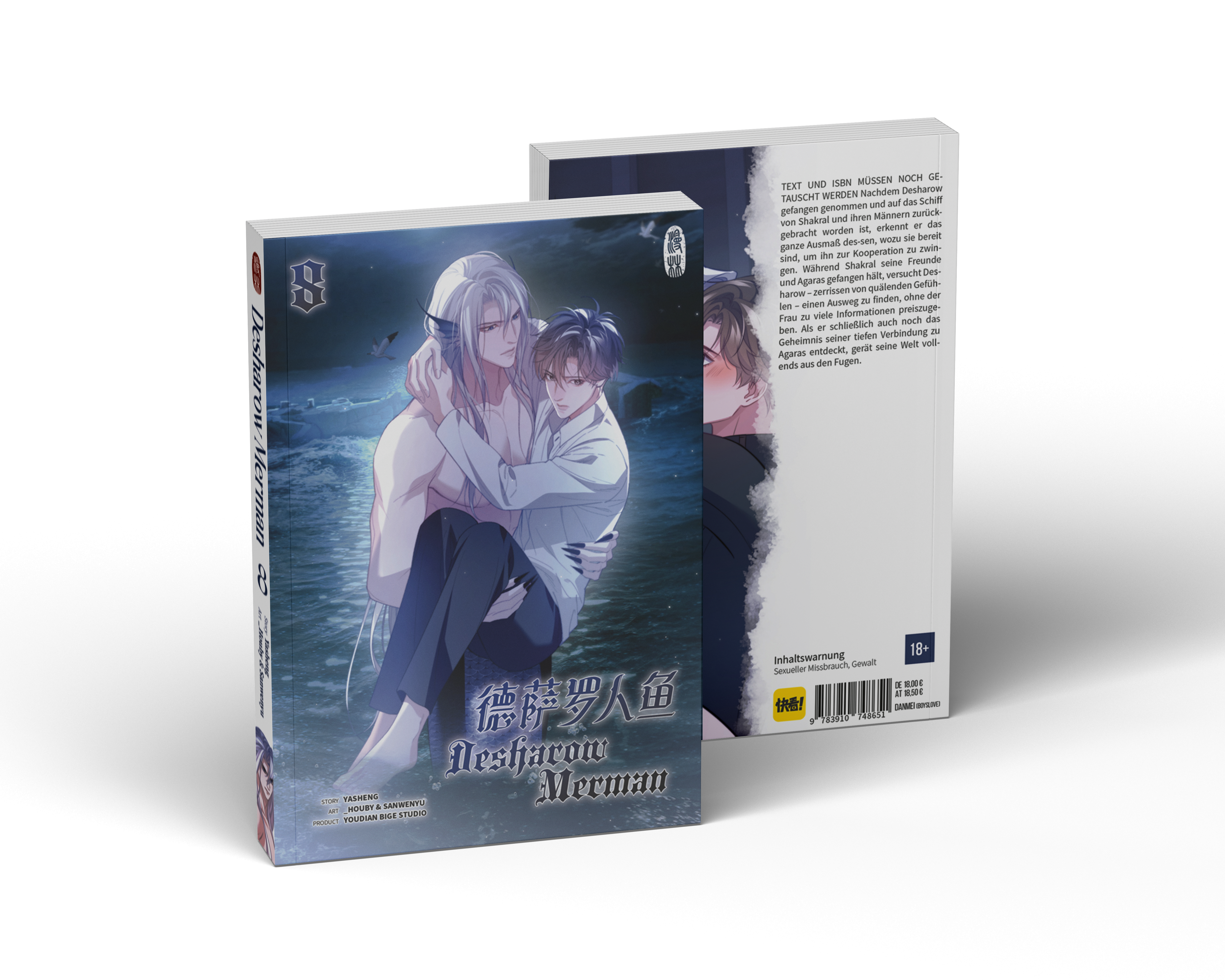 Manlin Desharow Merman Band 8 Manga November 2026