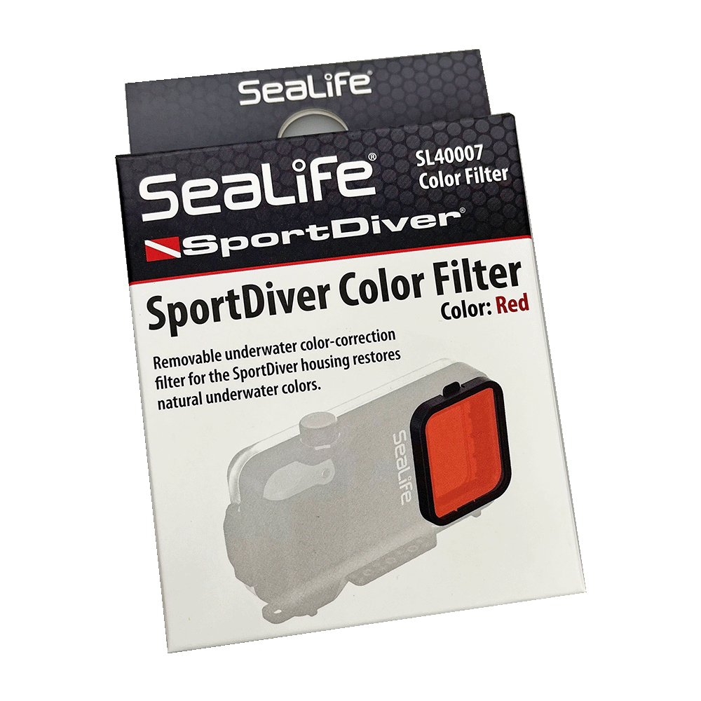SeaLife SportDiver Farbfilter Rot Unterwasser Kamerafilter