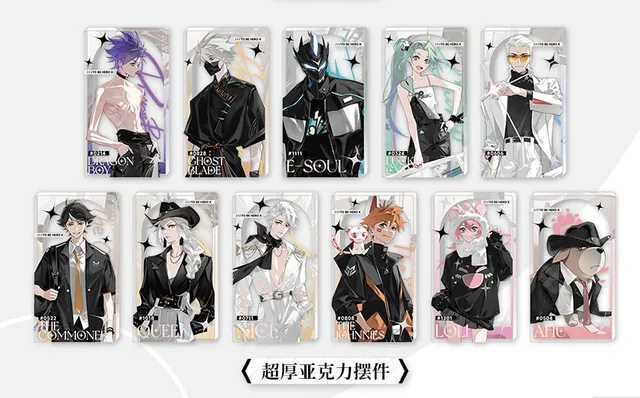 Manlin To be Hero X Acrylstandee Blindbox