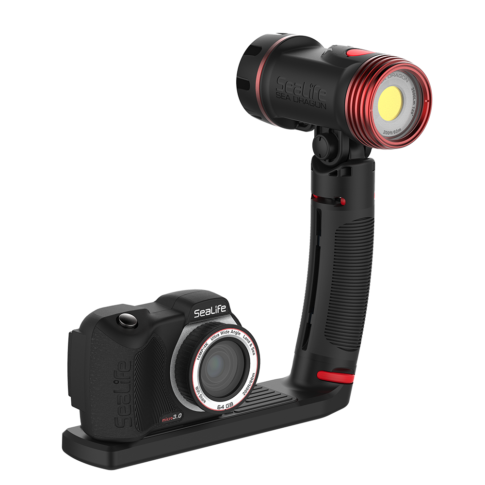 SeaLife Sea Dragon 2500F Lampenkopf Tauchlampe 2500 Lumen