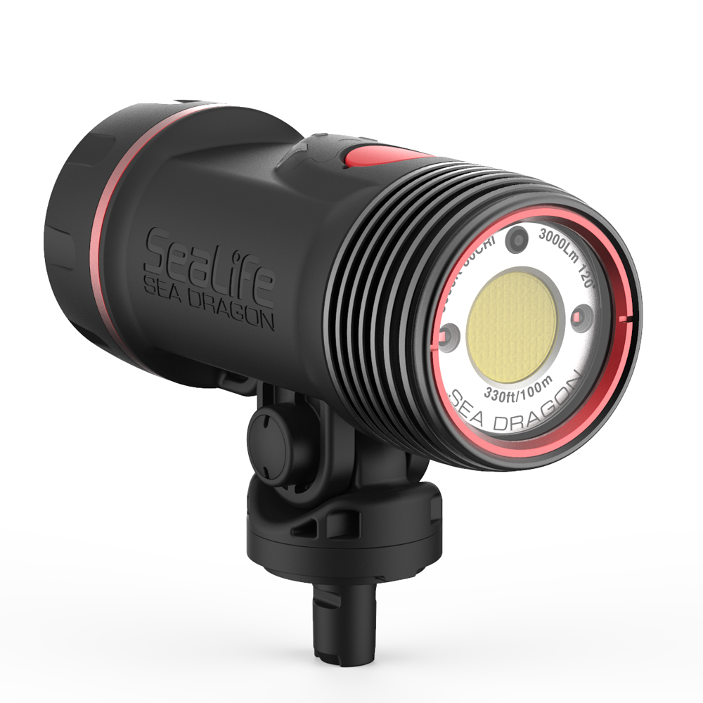 SeaLife Sea Dragon 3000F Auto Tauchlampe 3000 Lumen Rotlicht