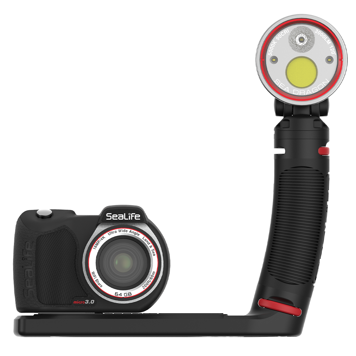 SeaLife Micro 3.0 Pro Dual Beam Unterwasserkamera Set