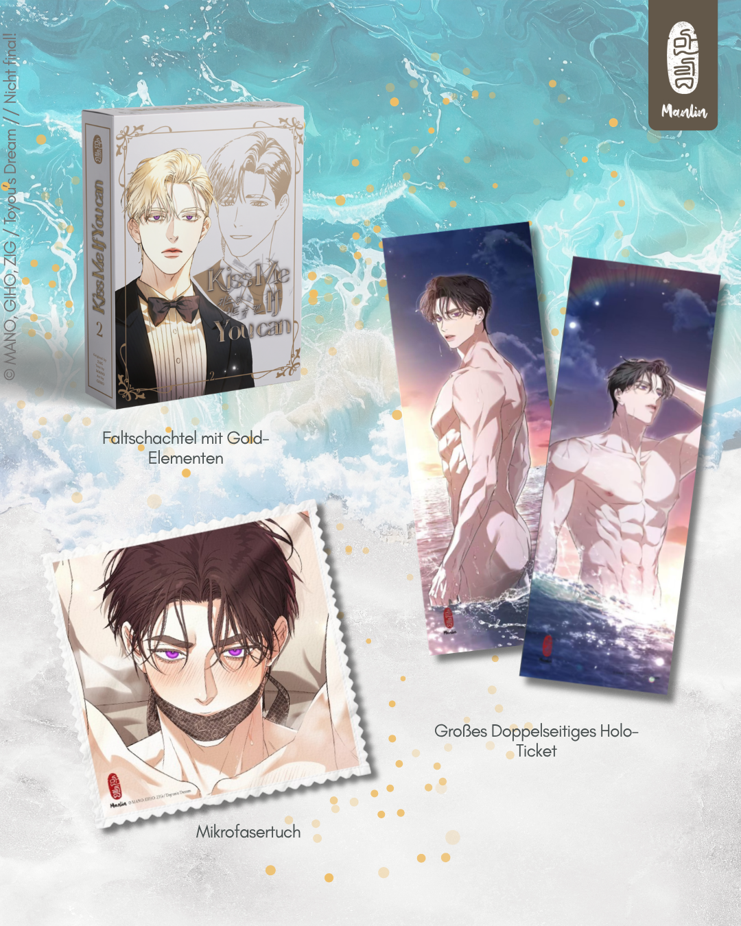 Manlin Kiss me if you can Band 2 Special Edition 18+ Manga