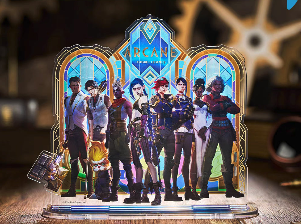 Manlin League of Legends Arcane Acrylstandee Quicksand 17cm