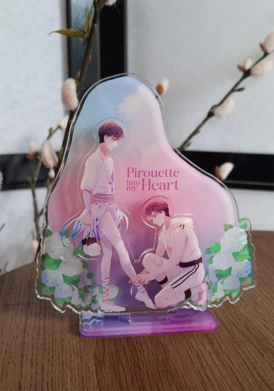 Manlin Pirouette into my Heart Standee Blumen 123mm