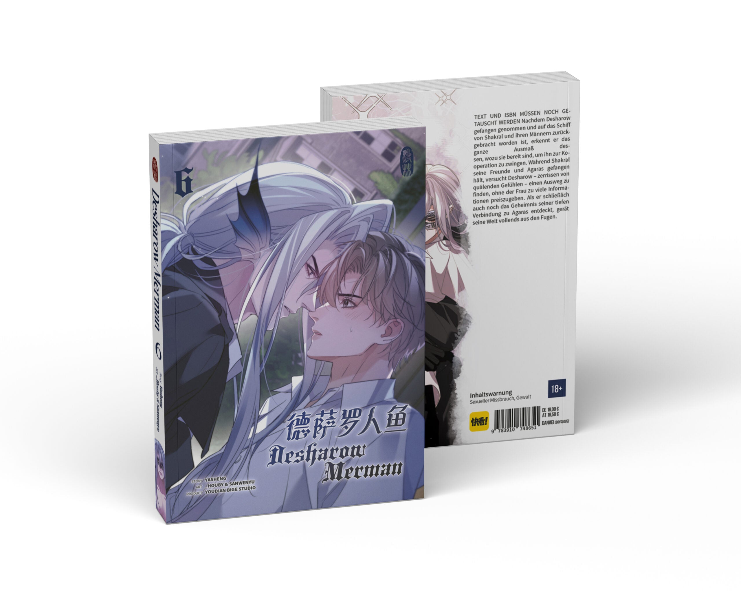Manlin Desharow Merman Band 6 Manga