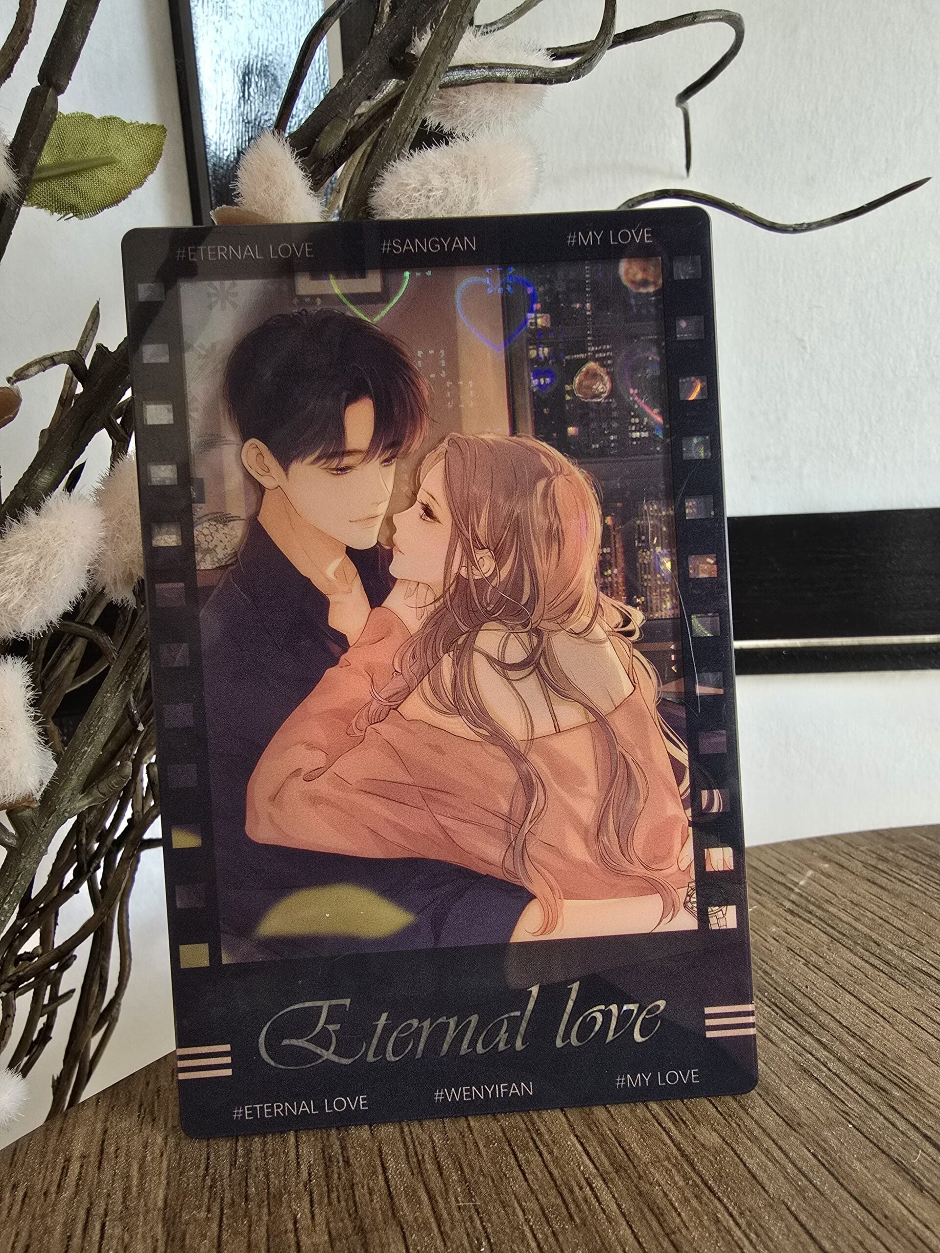 Manlin Eternal Love Acryl Polaroid #1 Sammelkarte