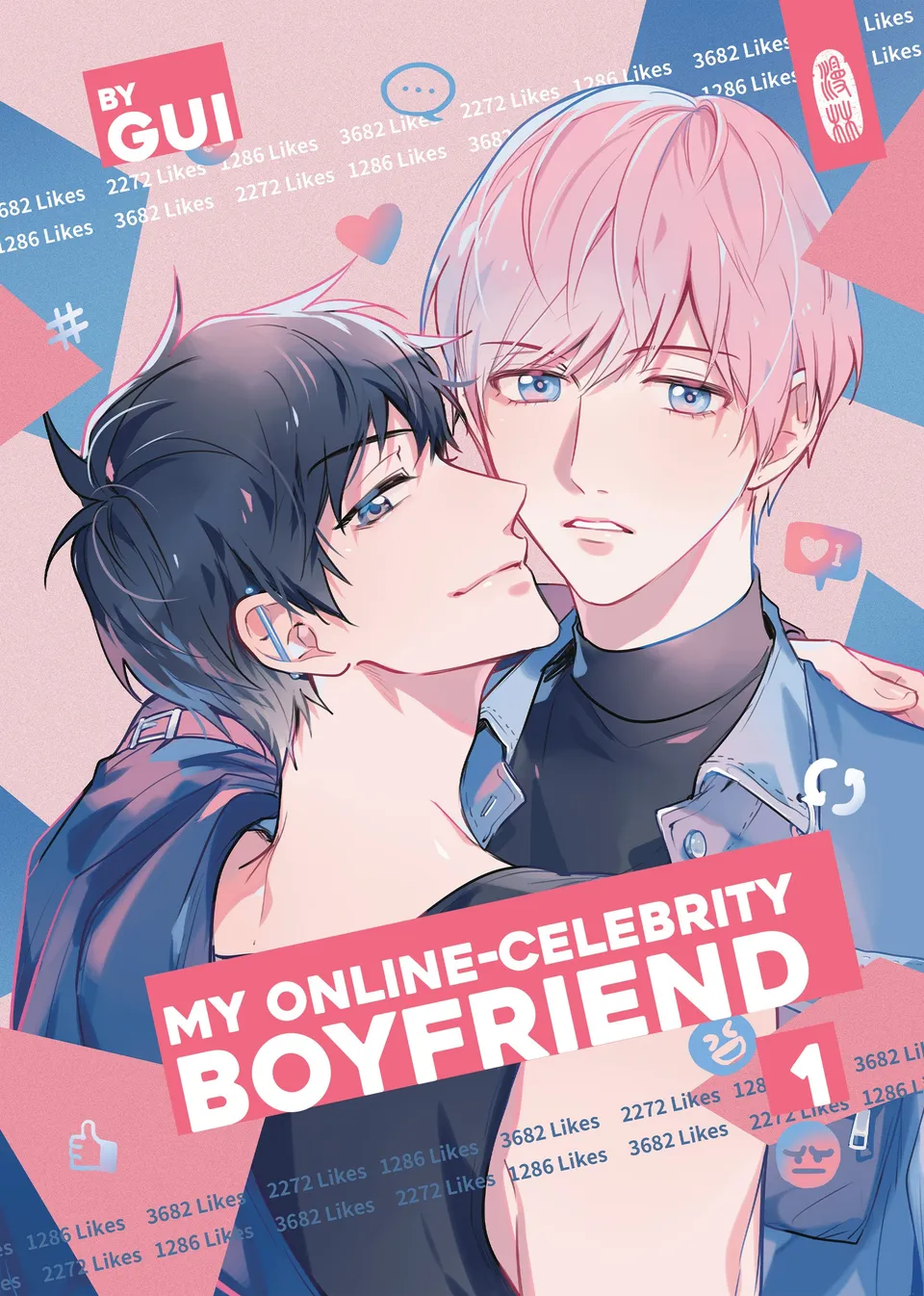 Manlin My Online-Celebrity Boyfriend Band 1 Manga BL