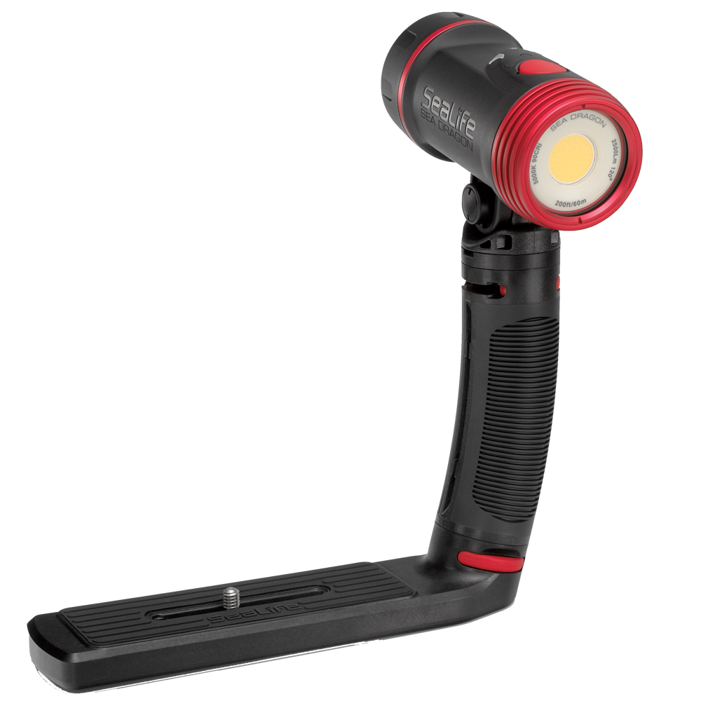 SeaLife Sea Dragon 2500F Videolicht Fotolicht mit Tray 2500 Lumen