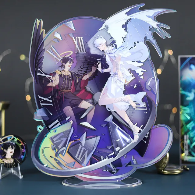 Manlin Link Click Großer Acryl Standee Holo-Effekt