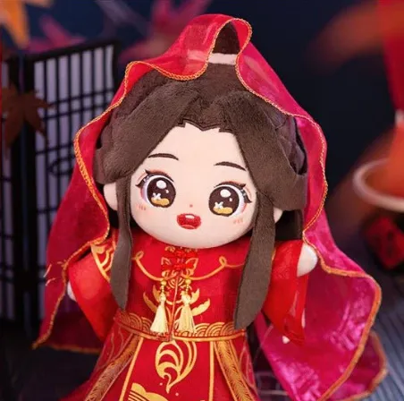 Manlin Heaven Official's Blessing Xie Lian Kostüm Brautkleid 20cm