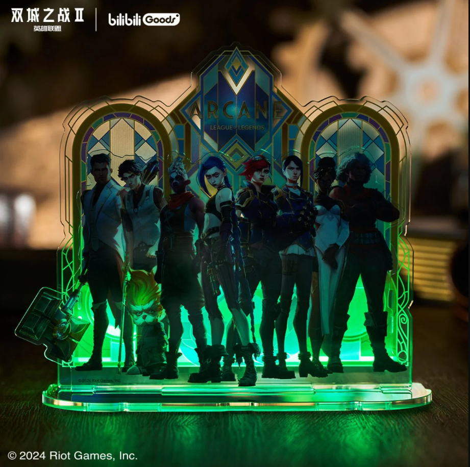 Manlin League of Legends Arcane Acrylstandee Quicksand 17cm