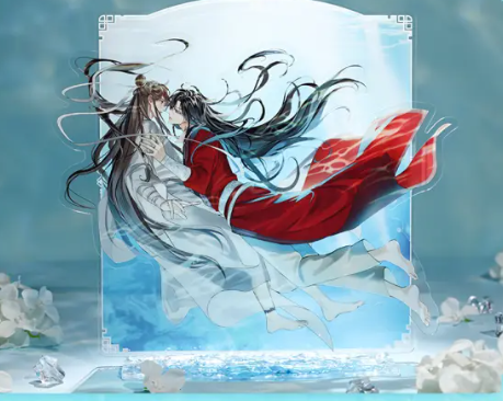 Manlin Heaven Official's Blessing Doppel-Acrylstandee Wasser Acrylfigur