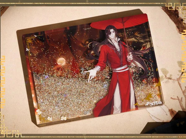 Manlin Heaven Official's Blessing Acrylblock Hua Cheng Schirm Glitzer