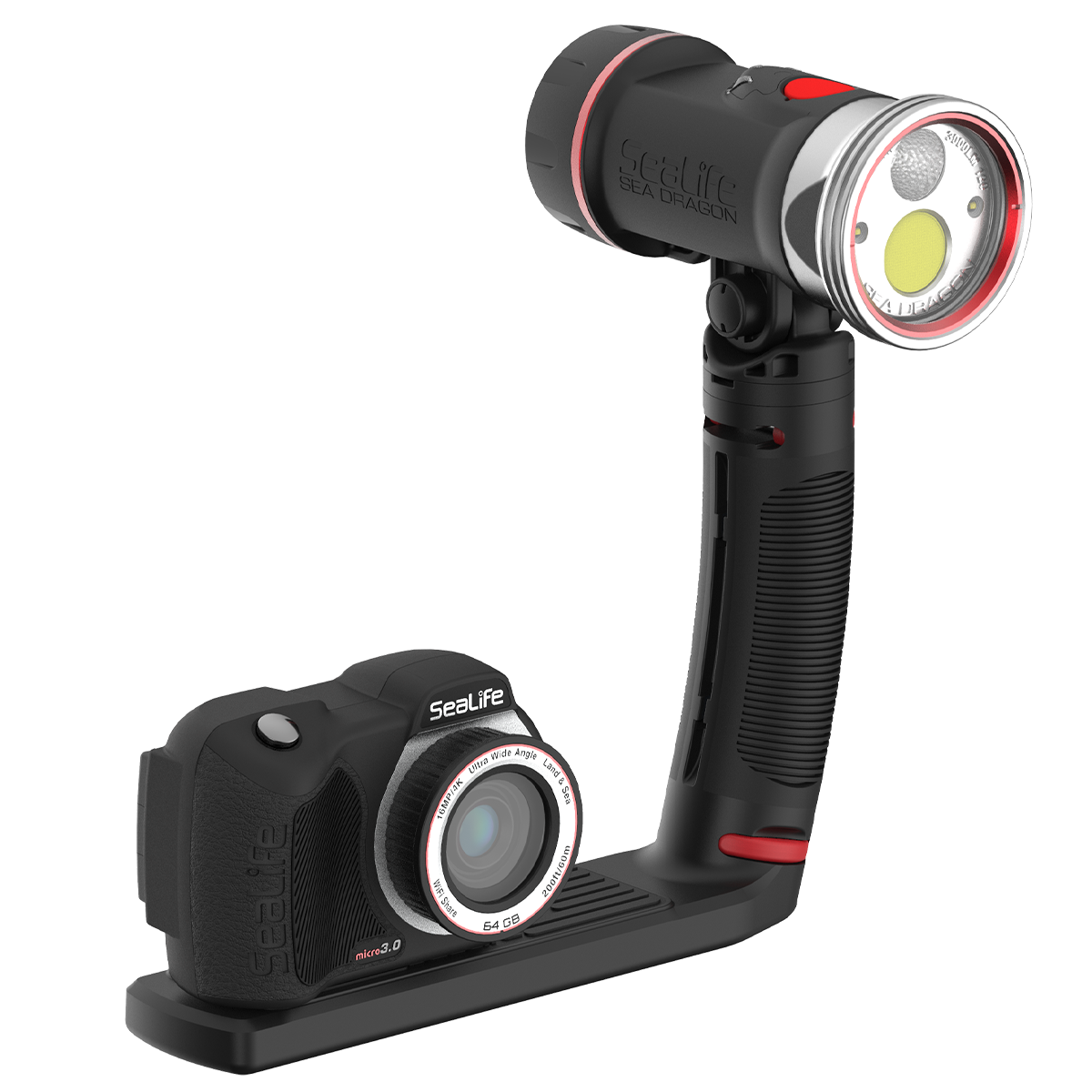 SeaLife Micro 3.0 Pro Dual Beam Unterwasserkamera Set