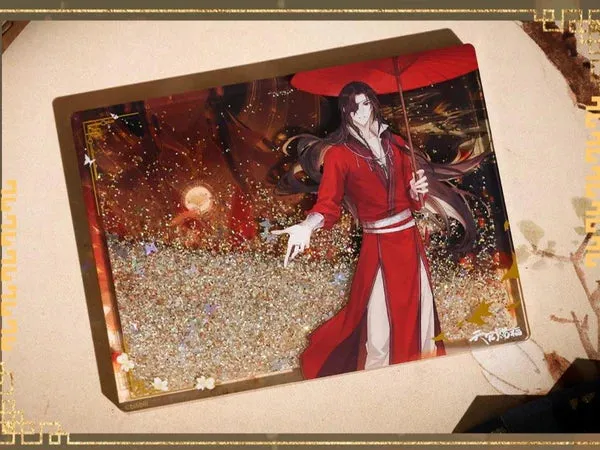 Manlin Heaven Official's Blessing Acrylblock Hua Cheng Schirm Glitzer