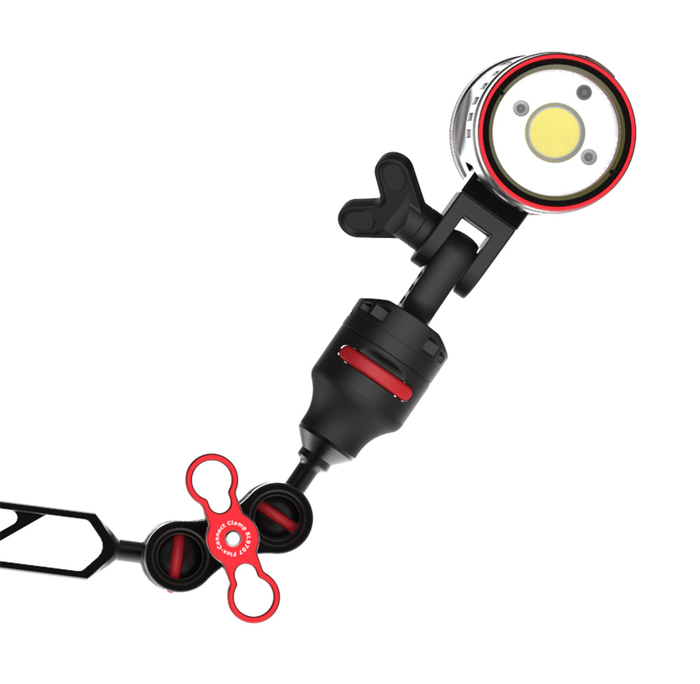 Sealife Flex-Connect Sea Dragon Kugelgelenk Adapter Unterwasser