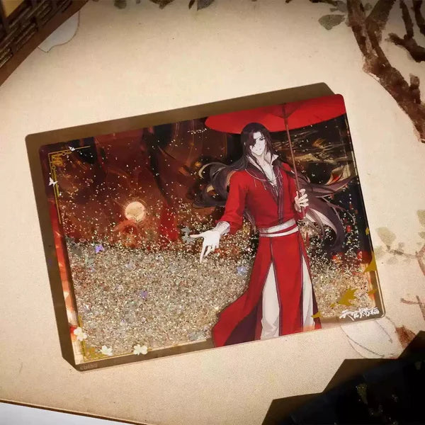 Manlin Heaven Official's Blessing Acrylblock Hua Cheng Schirm Glitzer