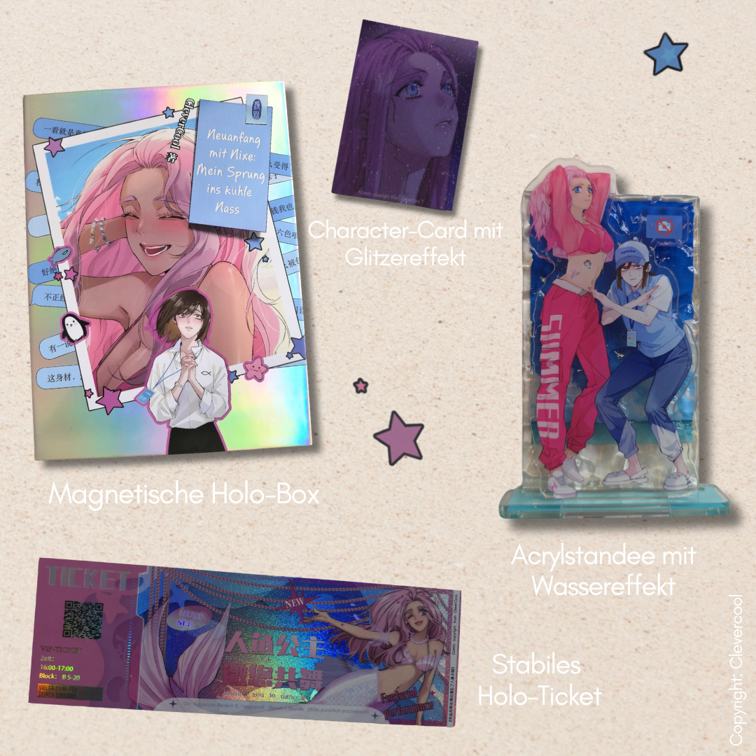 Manlin Neuanfang mit Nixe Special Edition Girlslove Manga