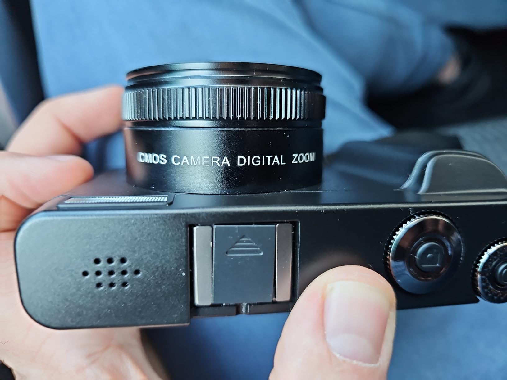 Ixnaiqy Digital Camera Kompaktkamera 4K 48MP Blitz 32GB