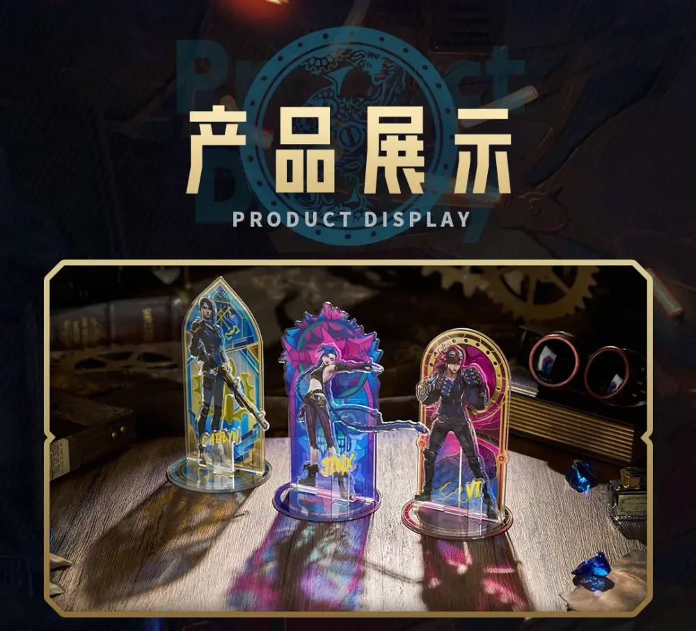 Manlin League of Legends: Arcane Acrylstandee Vi 17 cm
