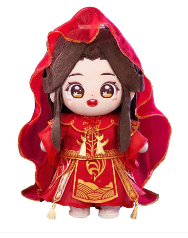 Manlin Heaven Official's Blessing Xie Lian Kostüm Brautkleid 20cm