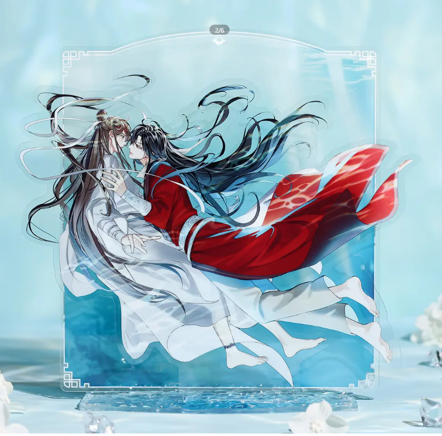 Manlin Heaven Official's Blessing Doppel-Acrylstandee Wasser Acrylfigur