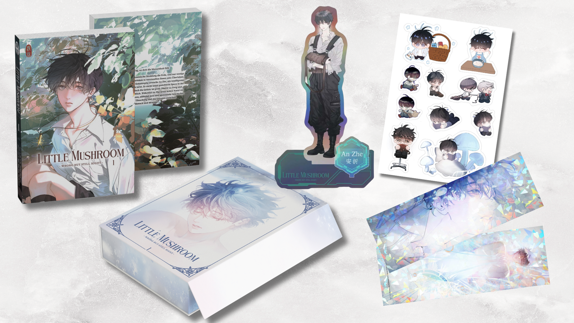 Manlin Little Mushroom Band 1 Special Edition Manga