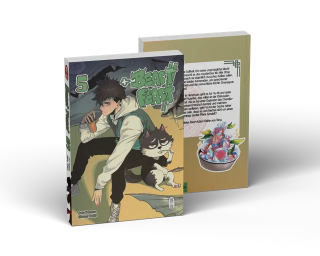 Manlin Beast Feast Band 5 Manga Großformat Vollfarbe