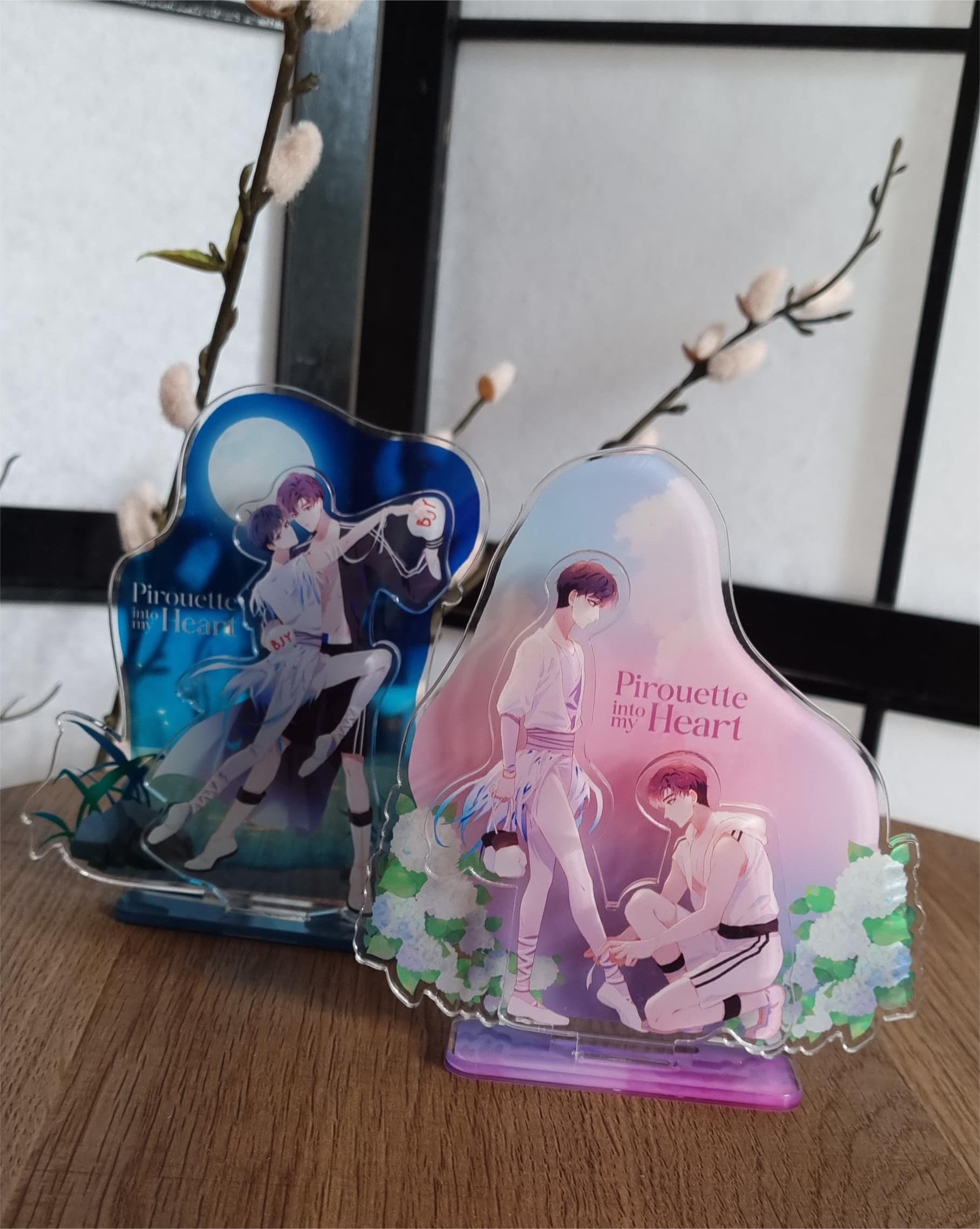 Manlin Pirouette into my Heart Standee Blumen 123mm