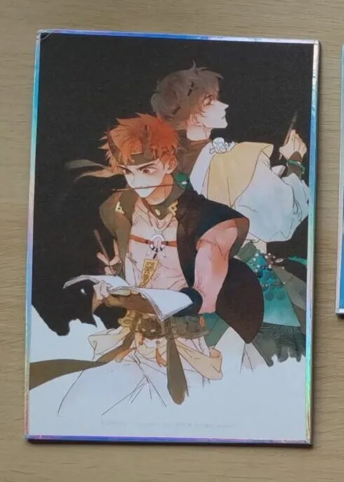 Manlin Soul Sealer's School Life Artboard Schwarz Holo Glitzer