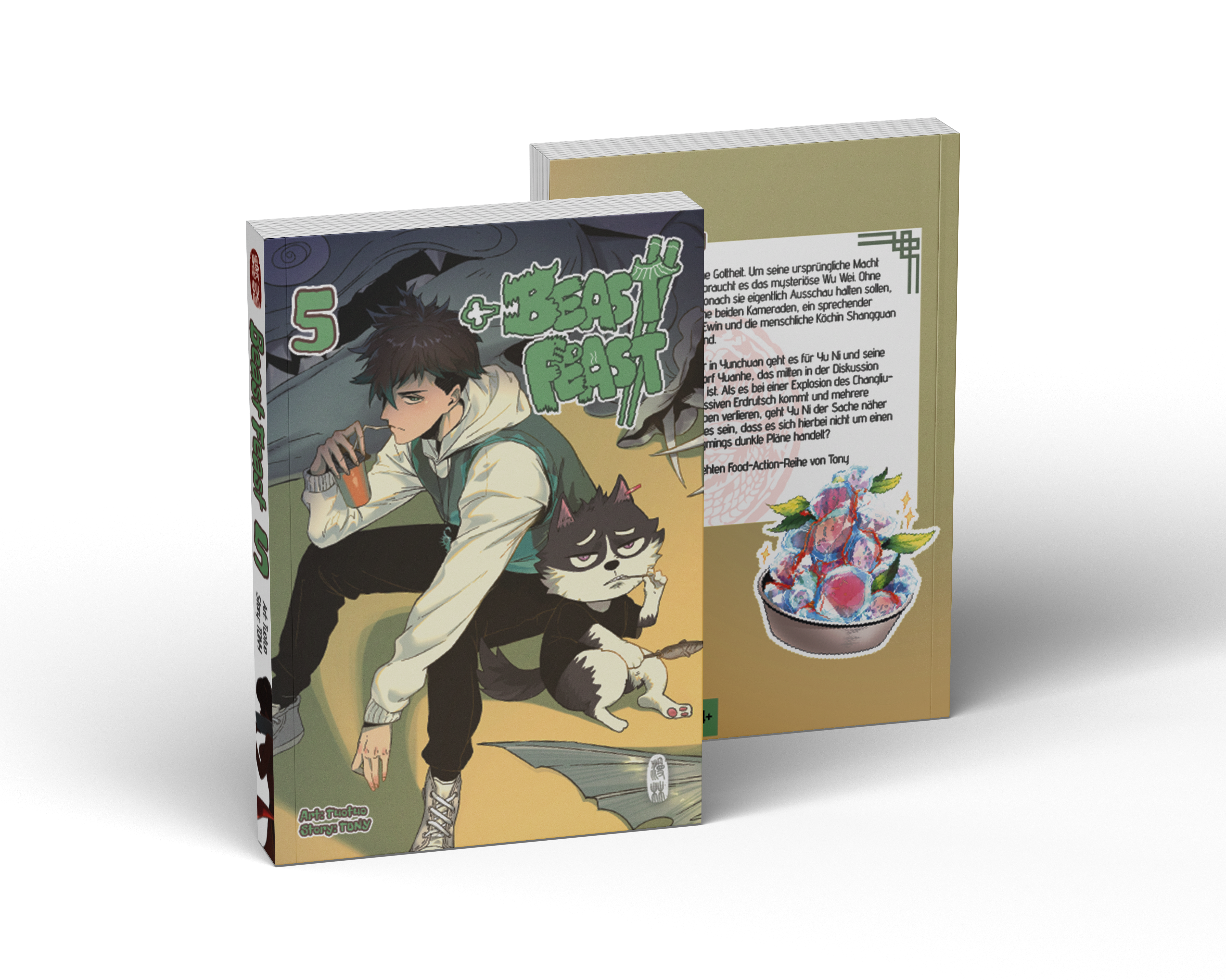 Manlin Beast Feast Band 5 Manga Großformat Vollfarbe
