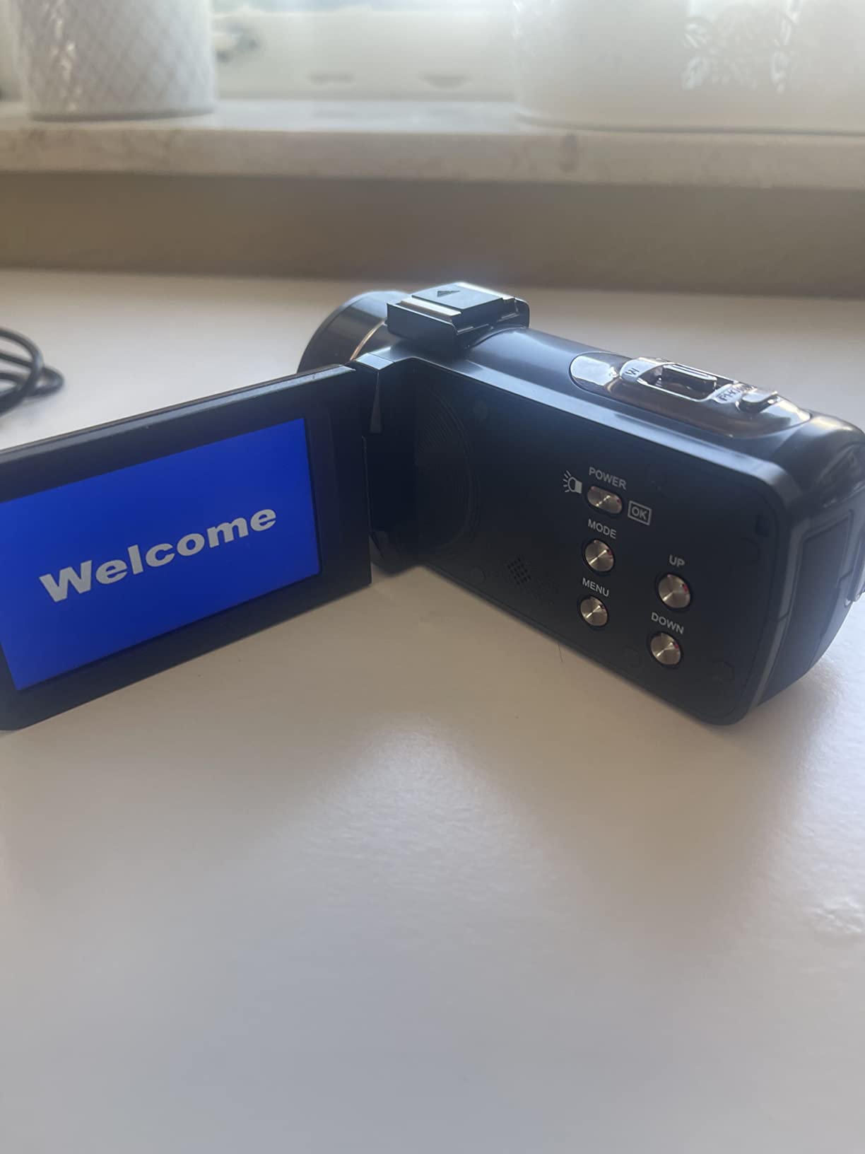 Ixnaiqy Camcorder Videokamera 1080P 36MP Nachtsicht