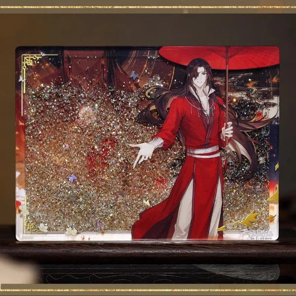 Manlin Heaven Official's Blessing Acrylblock Hua Cheng Schirm Glitzer