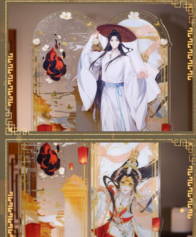 Manlin Heaven Official's Blessing Xie Lian Schirm Acrylaufsteller
