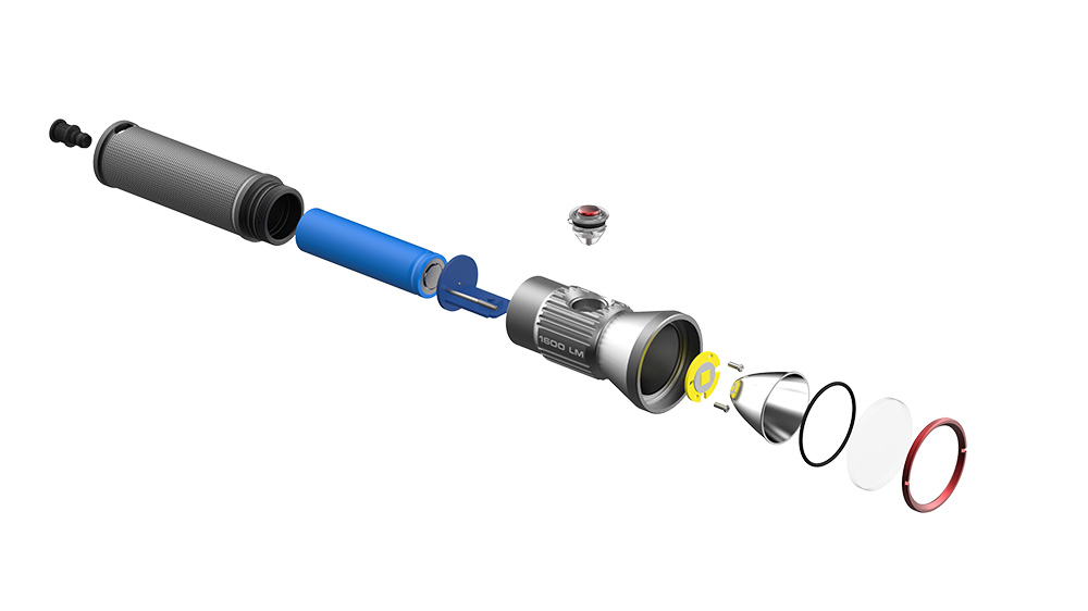 Sealife Sea Dragon Mini 1600 Tauchlampe 1600 Lumen