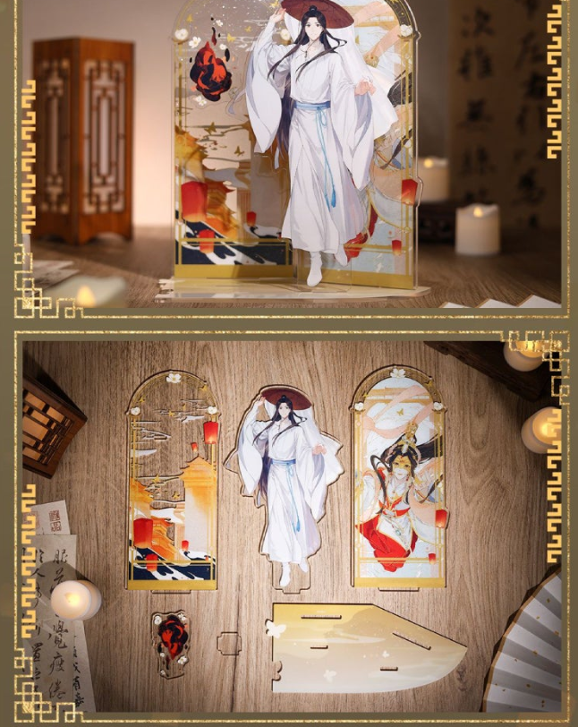 Manlin Heaven Official's Blessing Xie Lian Schirm Acrylaufsteller