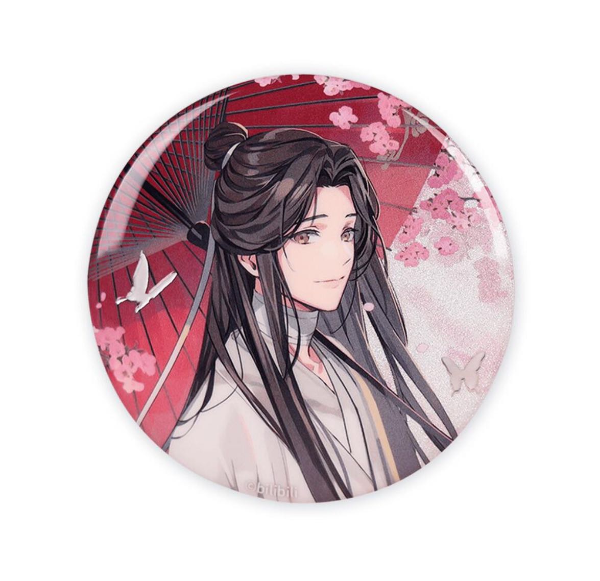 Manlin Heaven Official's Blessing Xie Lian Button 58 mm Weißblech