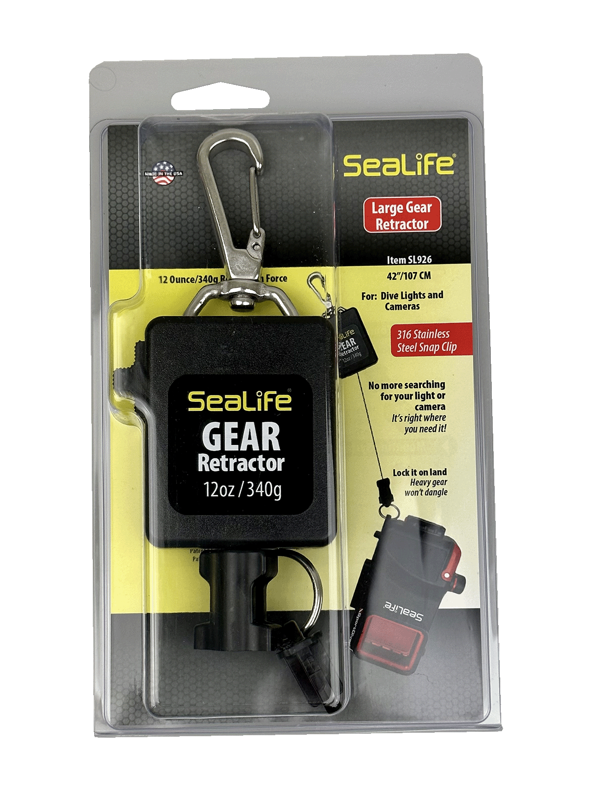 SeaLife Large Gear Retractor Ausrüstungshalter groß